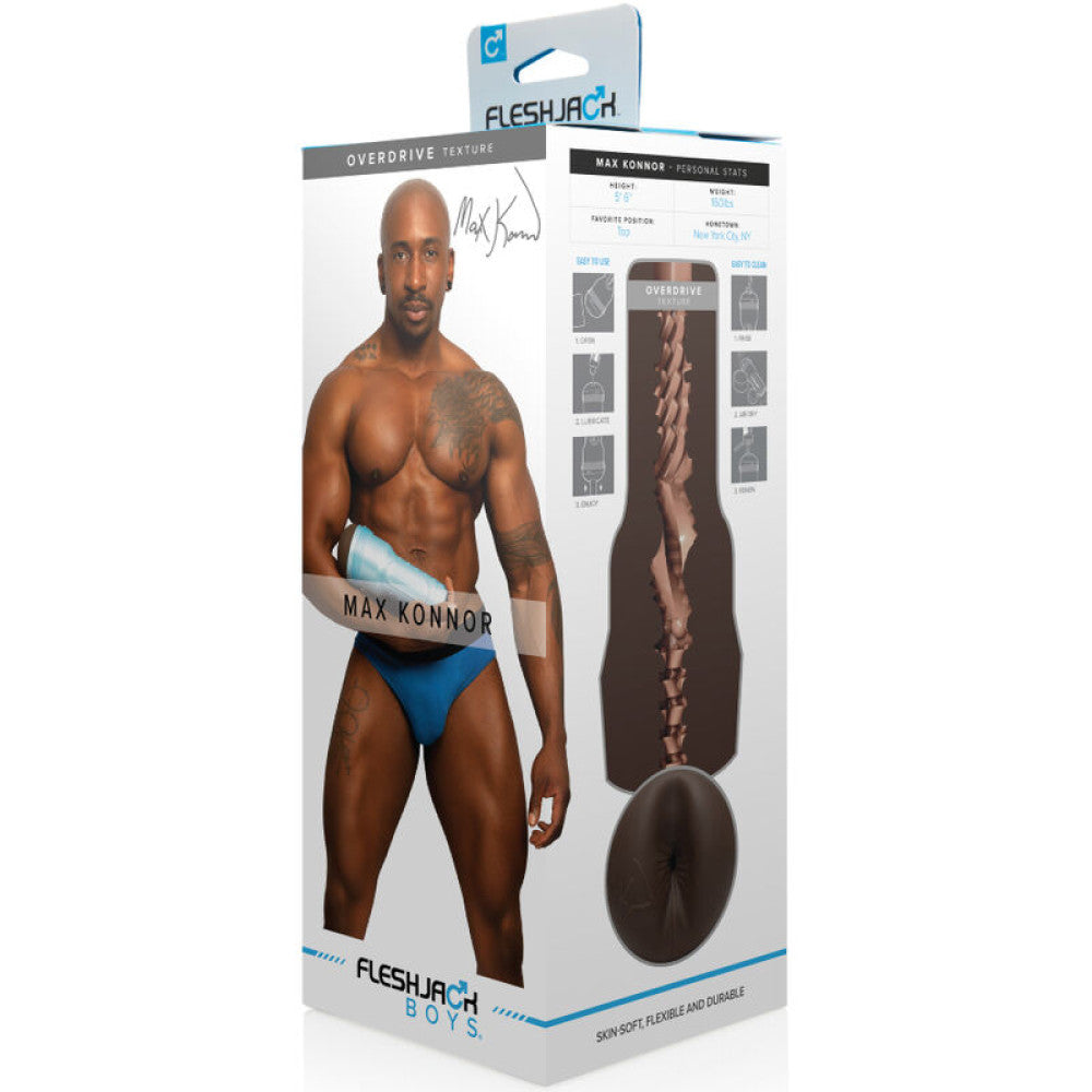 Fleshlight Fleshjack Boys Max Konnor Realistic Butt Masturbator
