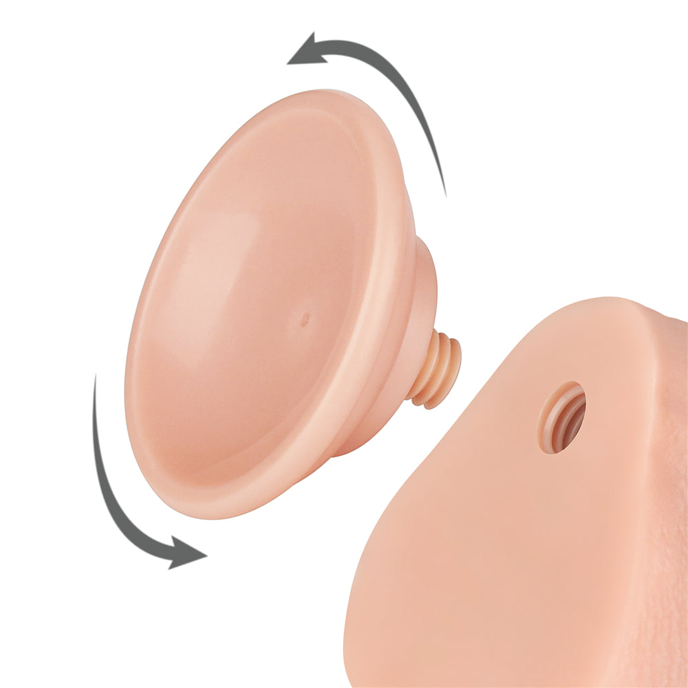 Realistic Dildo Sliding-Skin Dong 8.5"