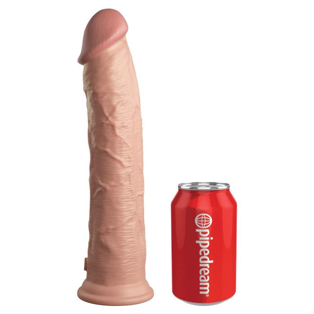 Realistic Double Layer Silicone King Cock 11" Dildo