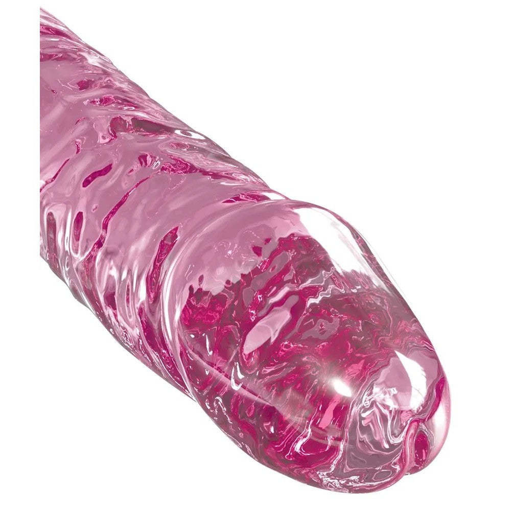 Realistic Glass Dildo Icicles #86 pink