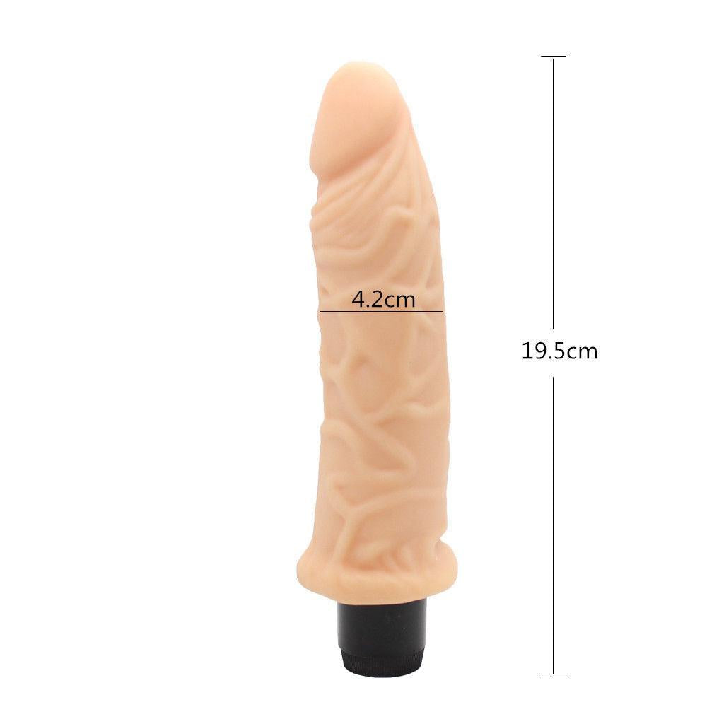 Realistic cyber skin vibrator Real Feel 19.5 cm