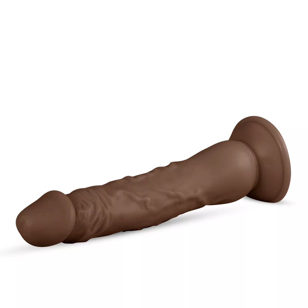 Realistic dildo with vacuum base James brown