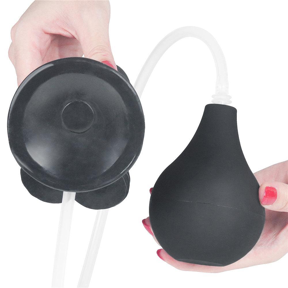 Squirt Extreme Realistic Ejaculating Dildo 9" Black