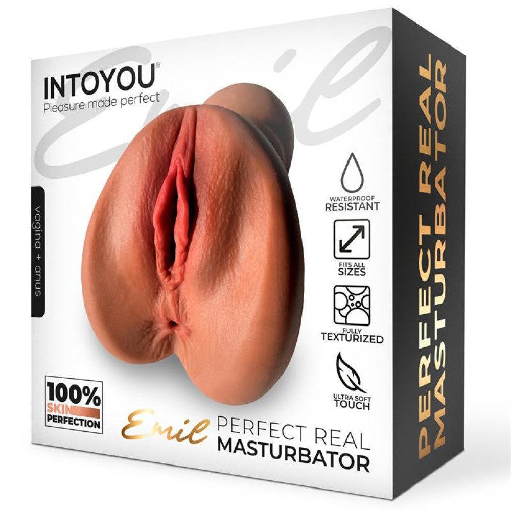 Realistic vagina and anus masturbator Intoyou Emie