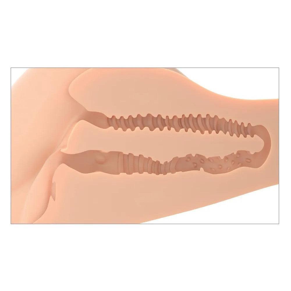 Realistic vagina and anus masturbator PDX Plus 360 Banger