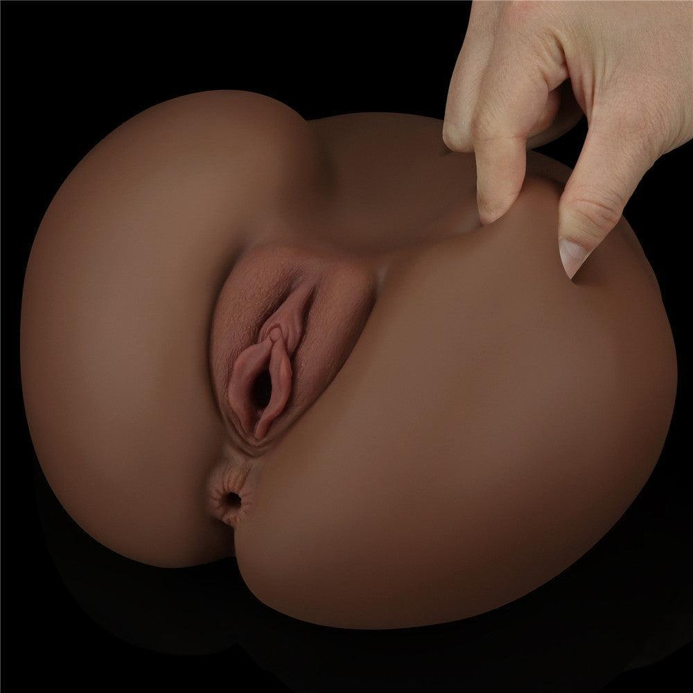 Streetgirl's #3 Realistic Vagina & Anus Masturbator Black