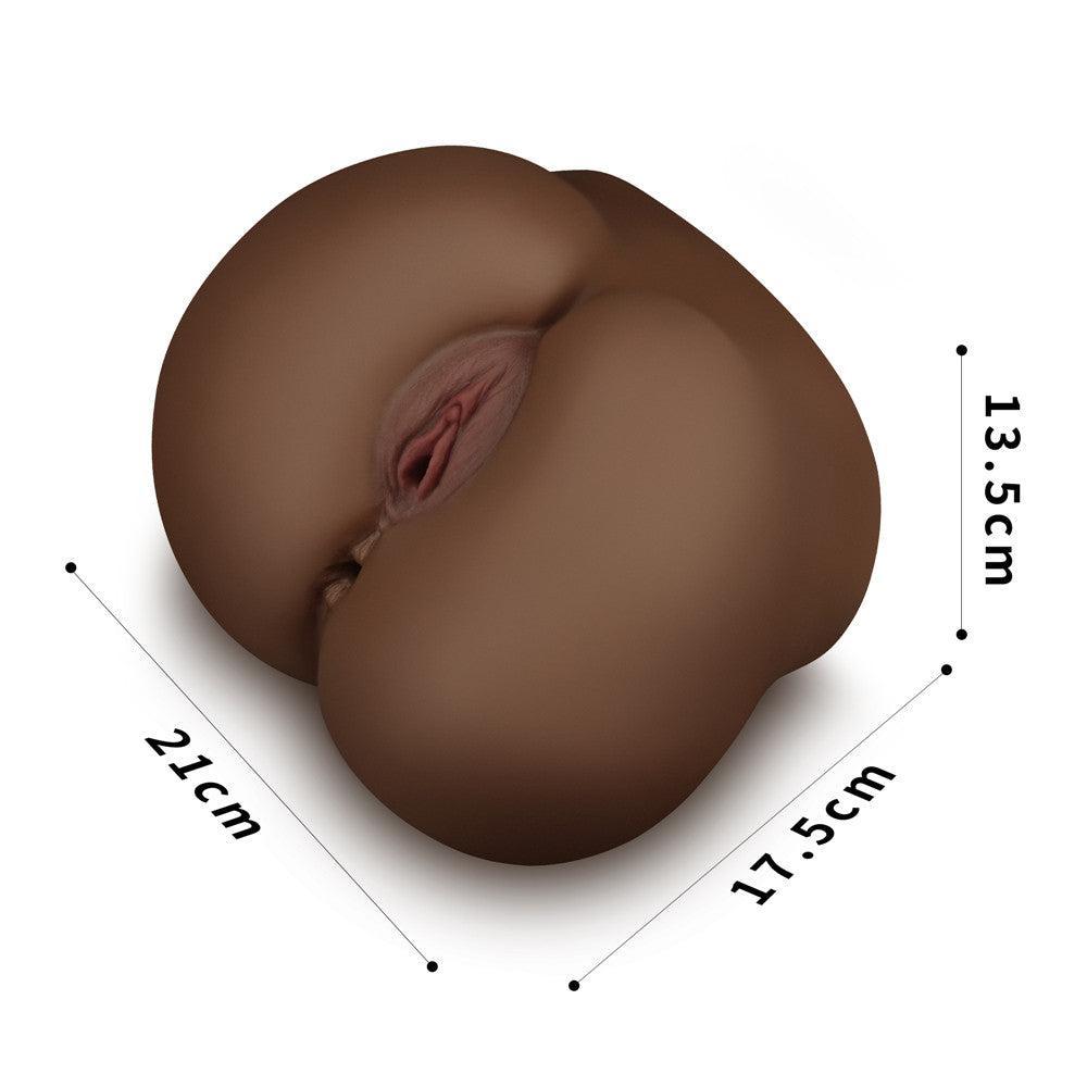 Streetgirl's #4 Realistic Vagina & Anus Masturbator Black