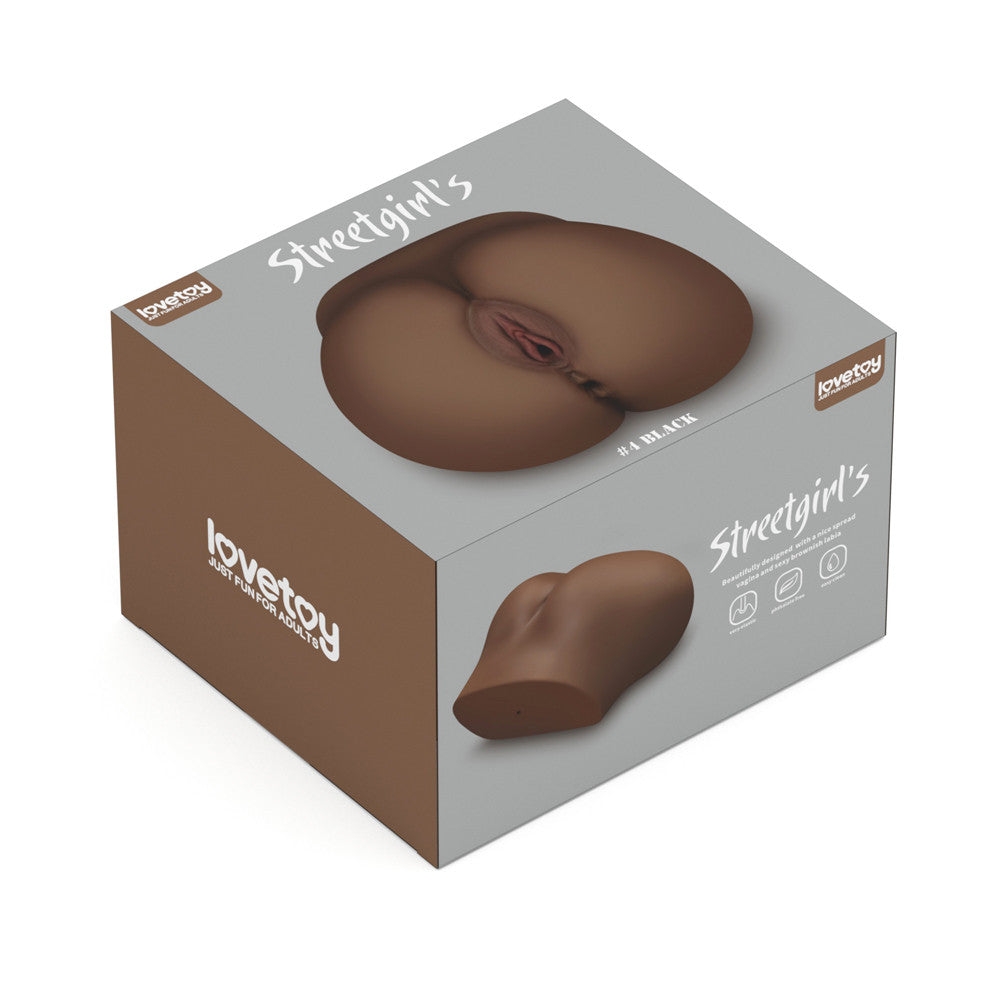 Realistic vagina and anus masturbator Streetgirl's #4 brown