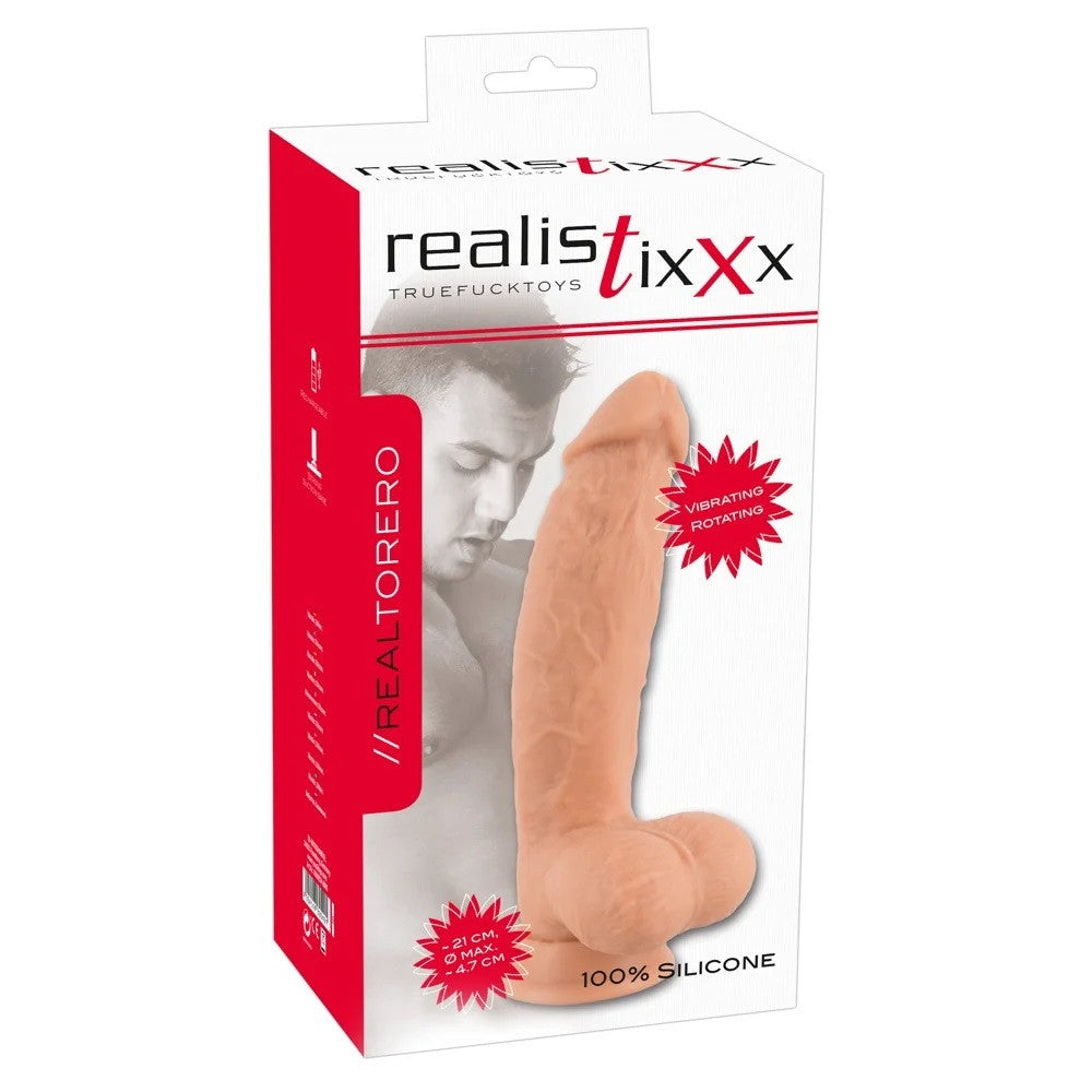 Realisticixxx Torero Silicone Rotating Dildo
