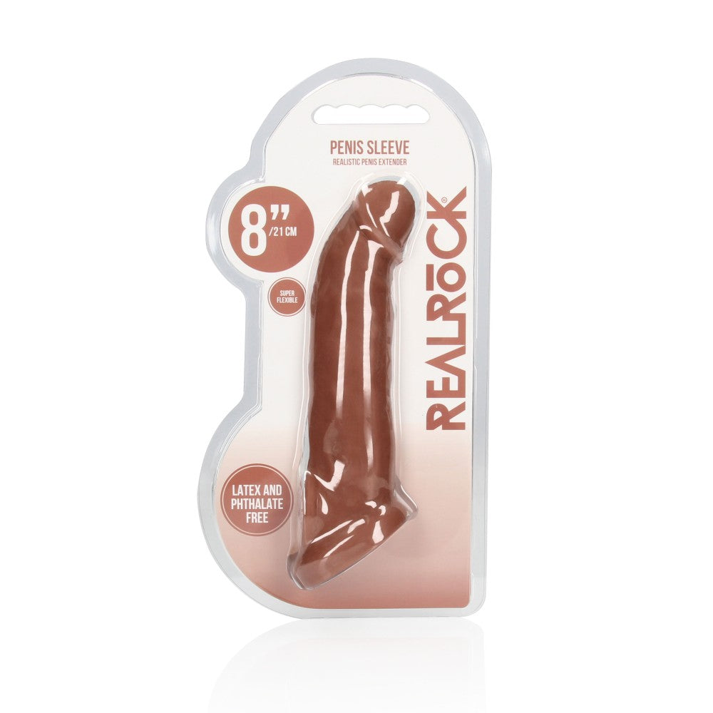 Realrock cyber skin penis extender and thickener