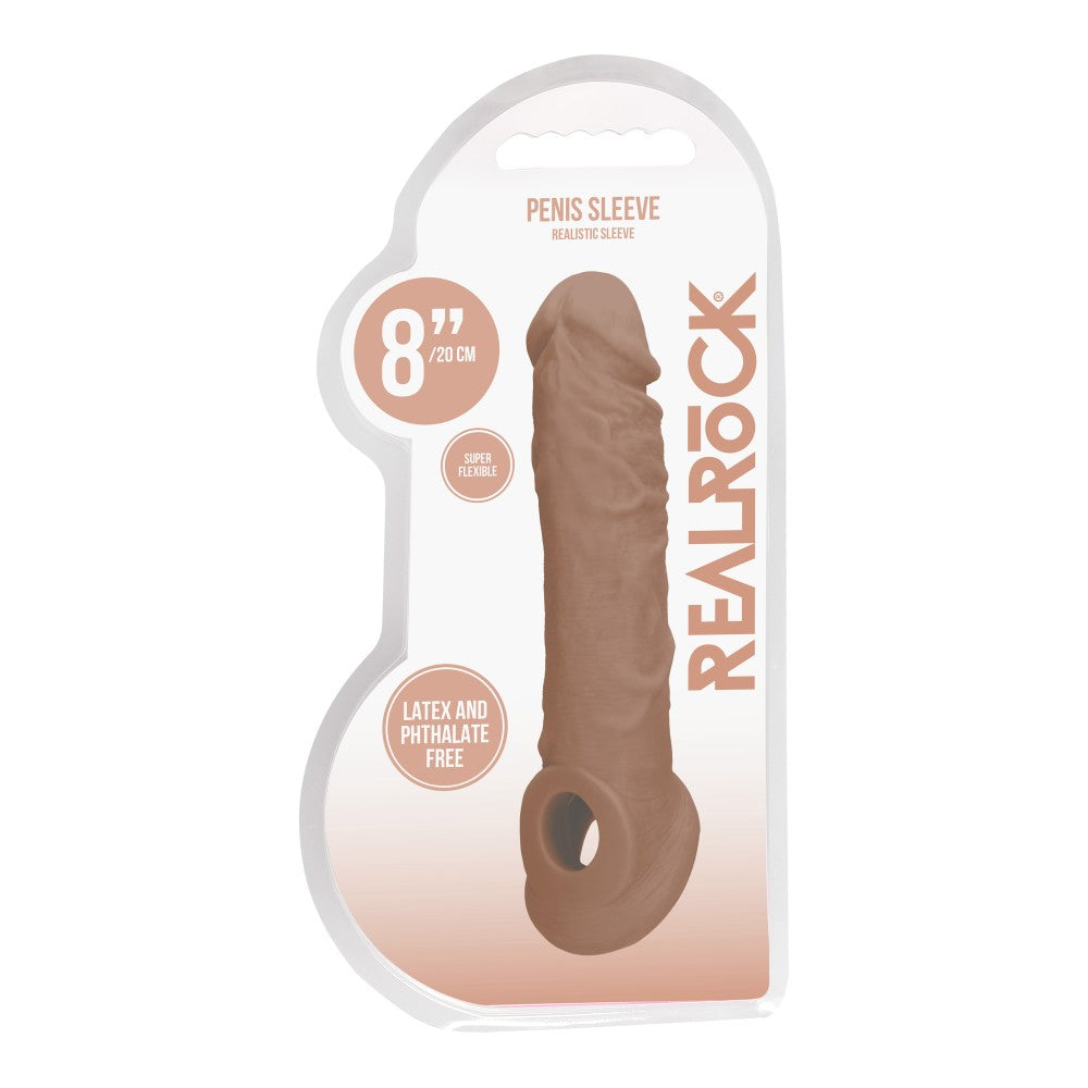 Realrock cyber skin penis extender and thickener