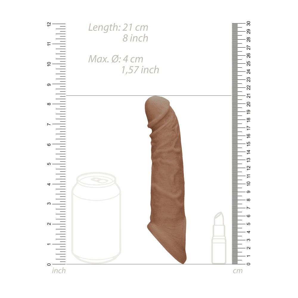 Realrock cyber skin penis extender and thickener