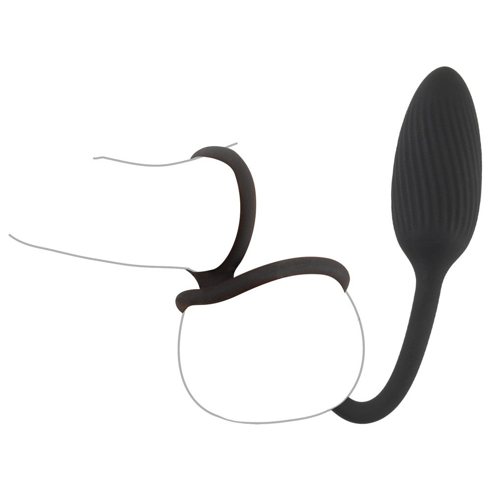 Rebel RC Butt Plug Silicone Butt Plug with Remote Control & Cock Ring