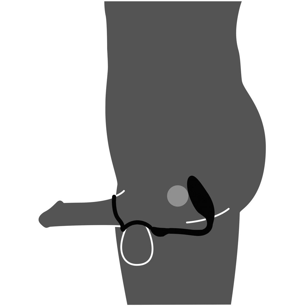 Rebel RC Butt Plug Silicone Butt Plug with Remote Control & Cock Ring