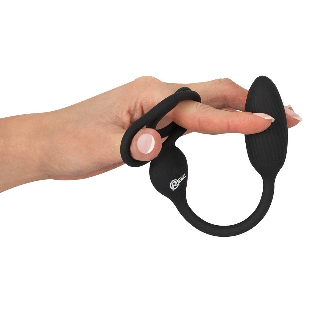 Rebel RC Butt Plug Silicone Butt Plug with Remote Control & Cock Ring