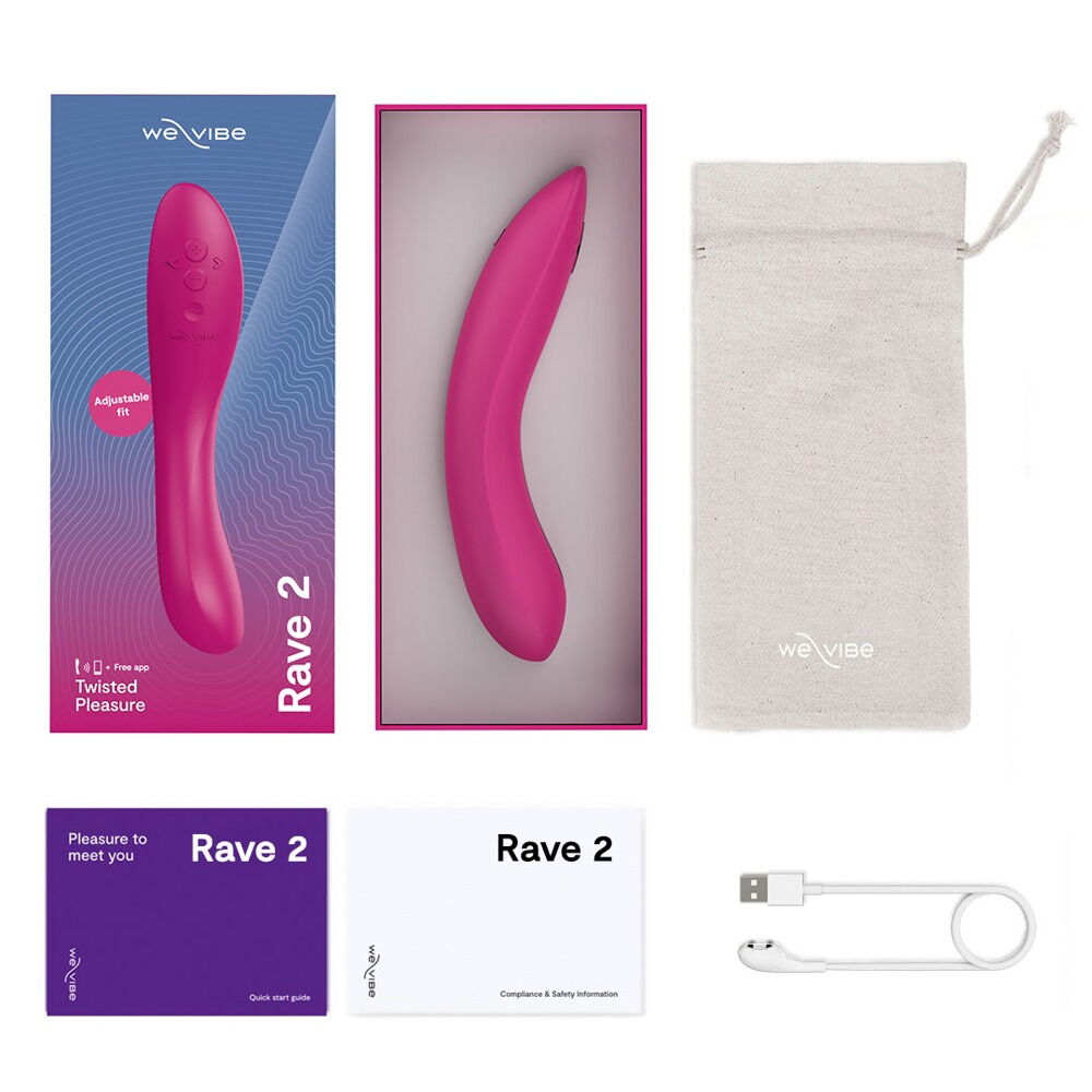 We-Vibe Rave 2 Rechargeable G-Spot Vibrator