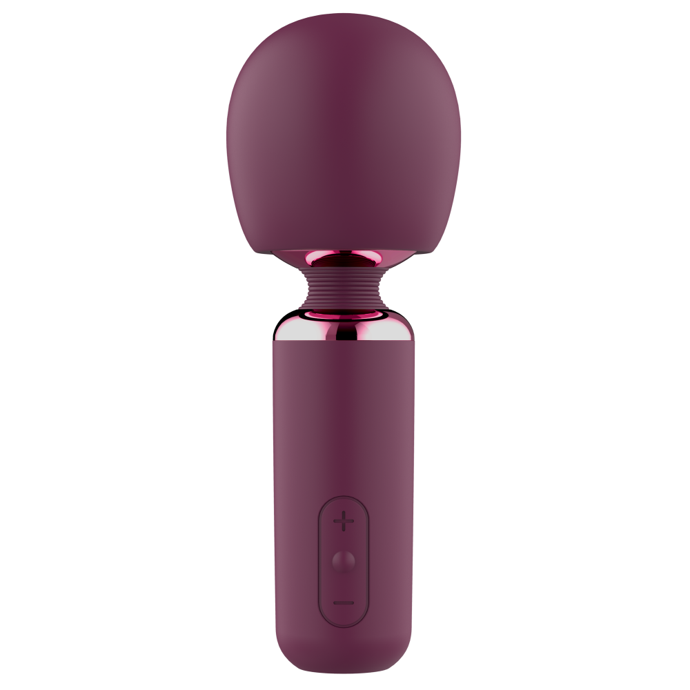 Bold Travel Rechargeable Wand Massager Purple