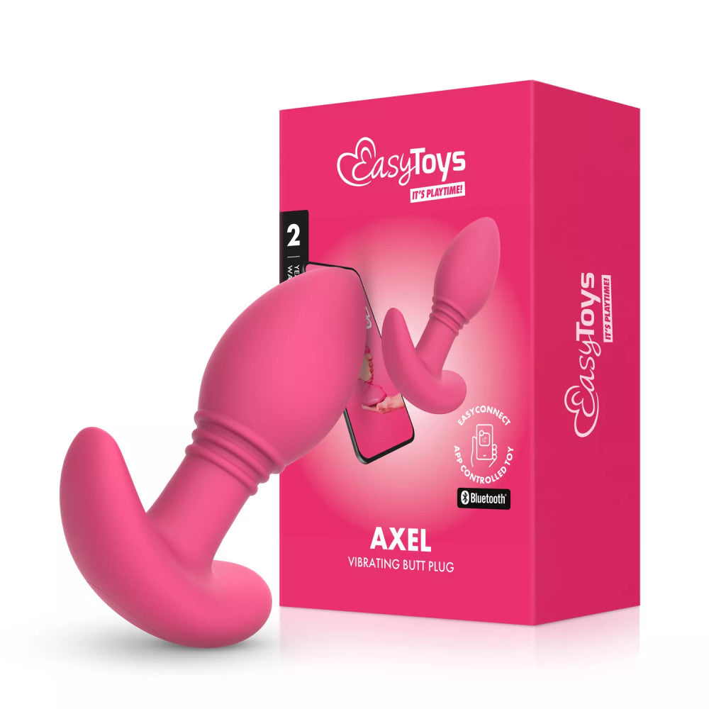 Rechargeable Butt Plug with Easy Toys Axel App