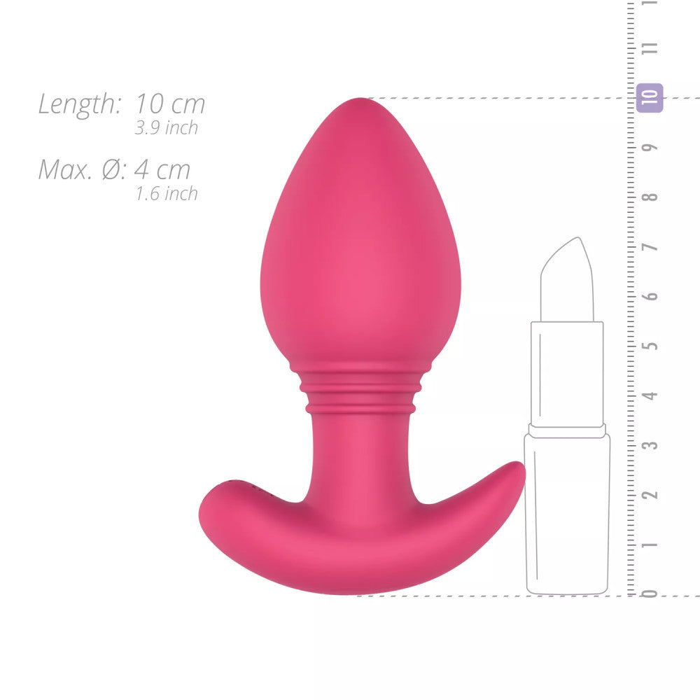 Rechargeable Butt Plug with Easy Toys Axel App