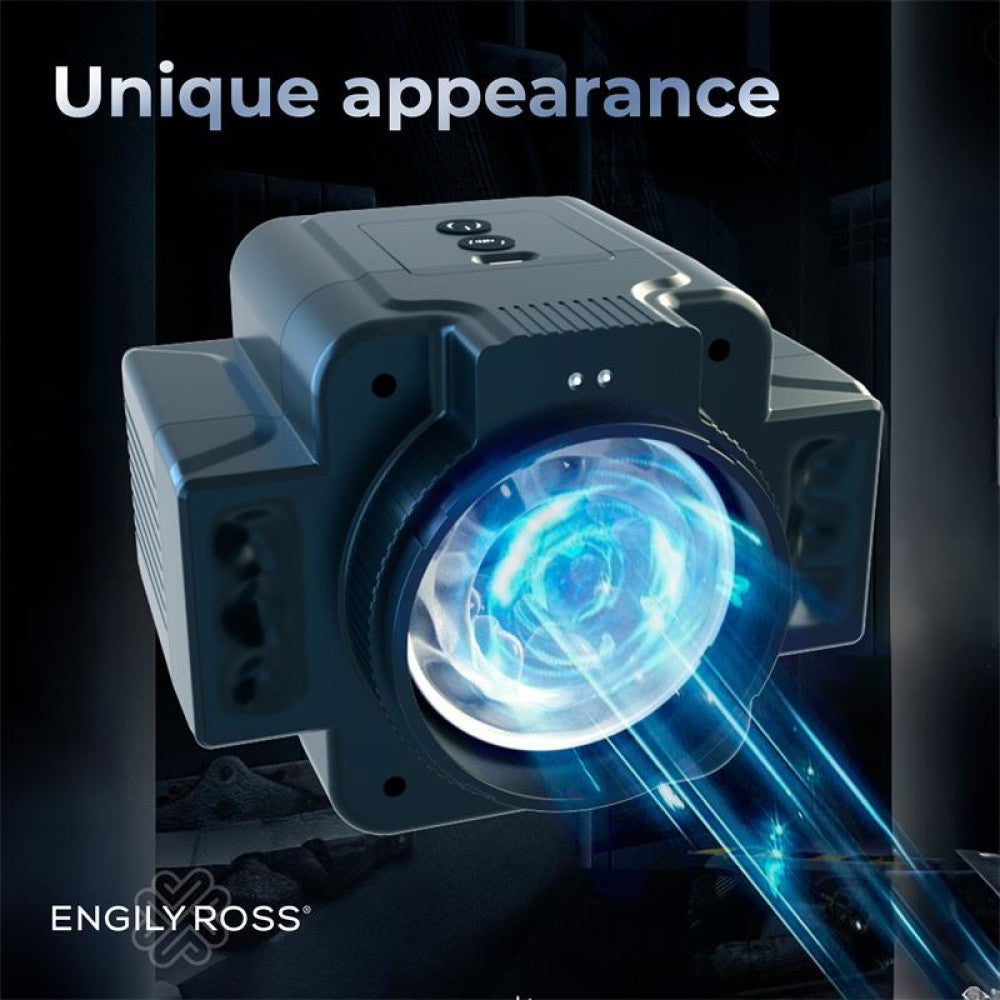 Rechargeable Discreet Camera Vibrating Thrusting & Rotating Masturbator