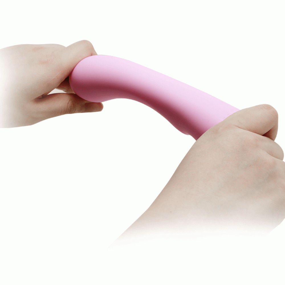Rechargeable Flexible Silicone Vibrator Pink
