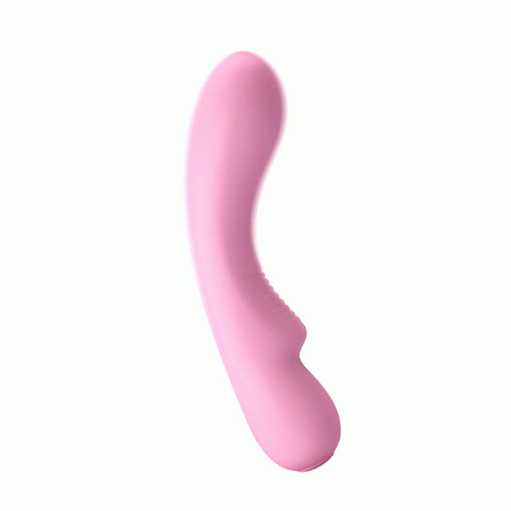 Rechargeable Flexible Silicone Vibrator Pink