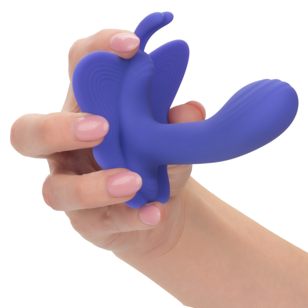 Rechargeable Silicone Wearable Vibrator with Mobile App