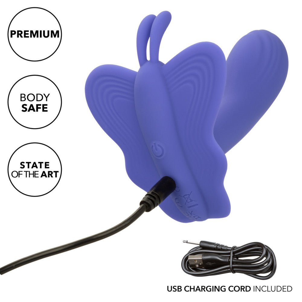 Rechargeable Silicone Wearable Vibrator with Mobile App