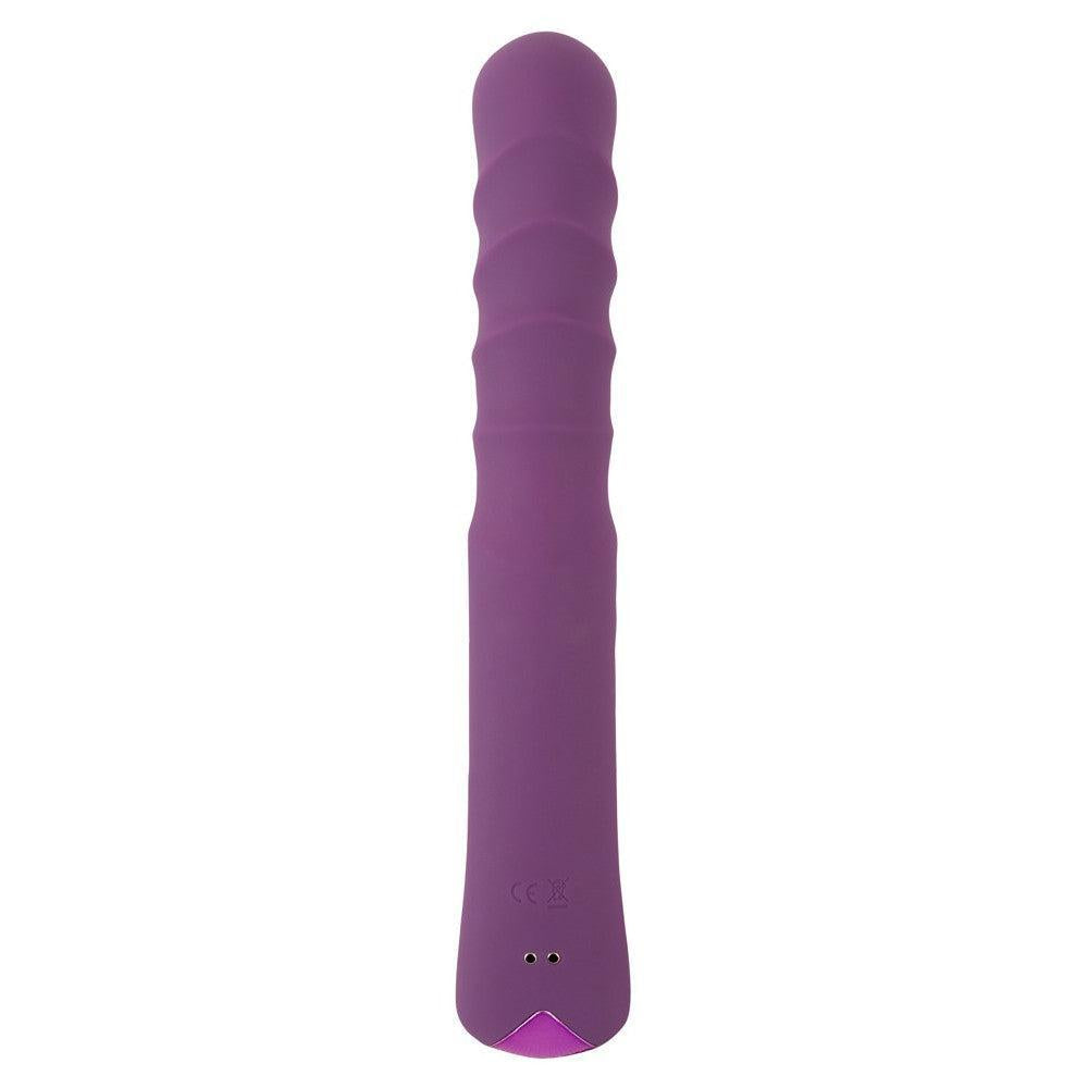 Rechargeable Thumping Rabbit Vibrator with 3 Motors and Thumping Javida Purple