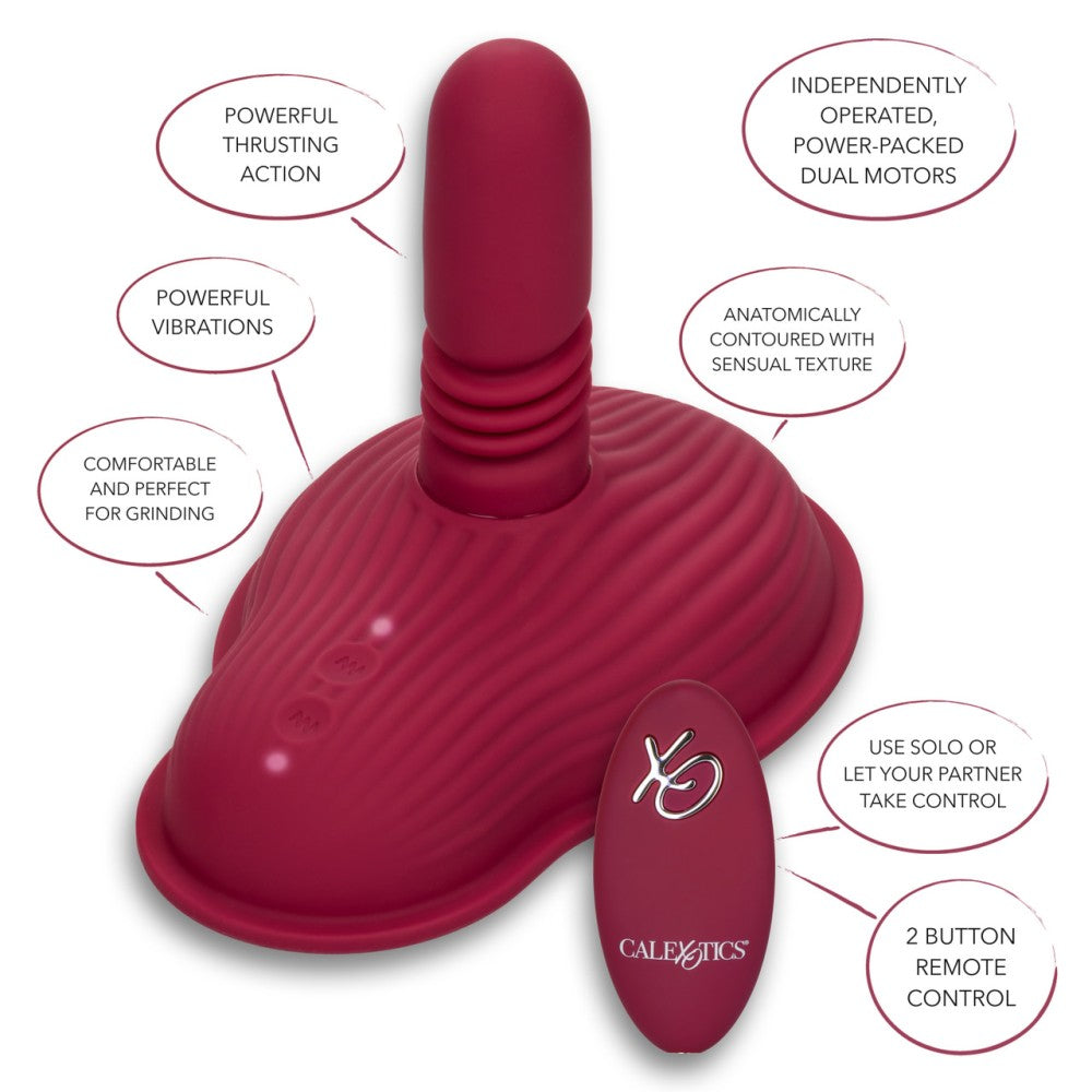 Dual Rider Rechargeable Vibrating Mini Sex Machine