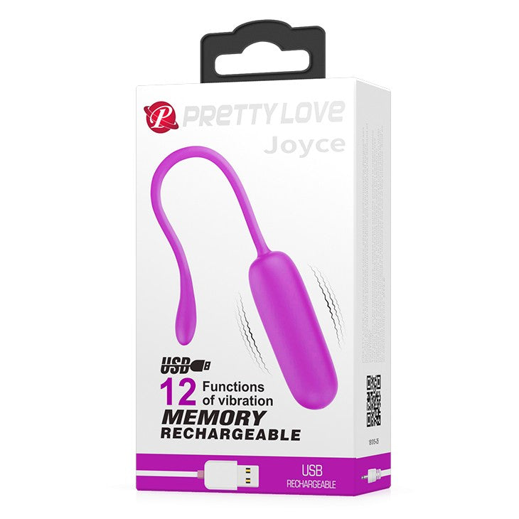 Rechargeable Vibro Egg Joyce Purple