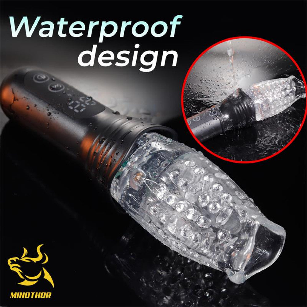 Rechargeable automatic masturbator with vibration thrusting and rotation Intoyou Subaz Soft