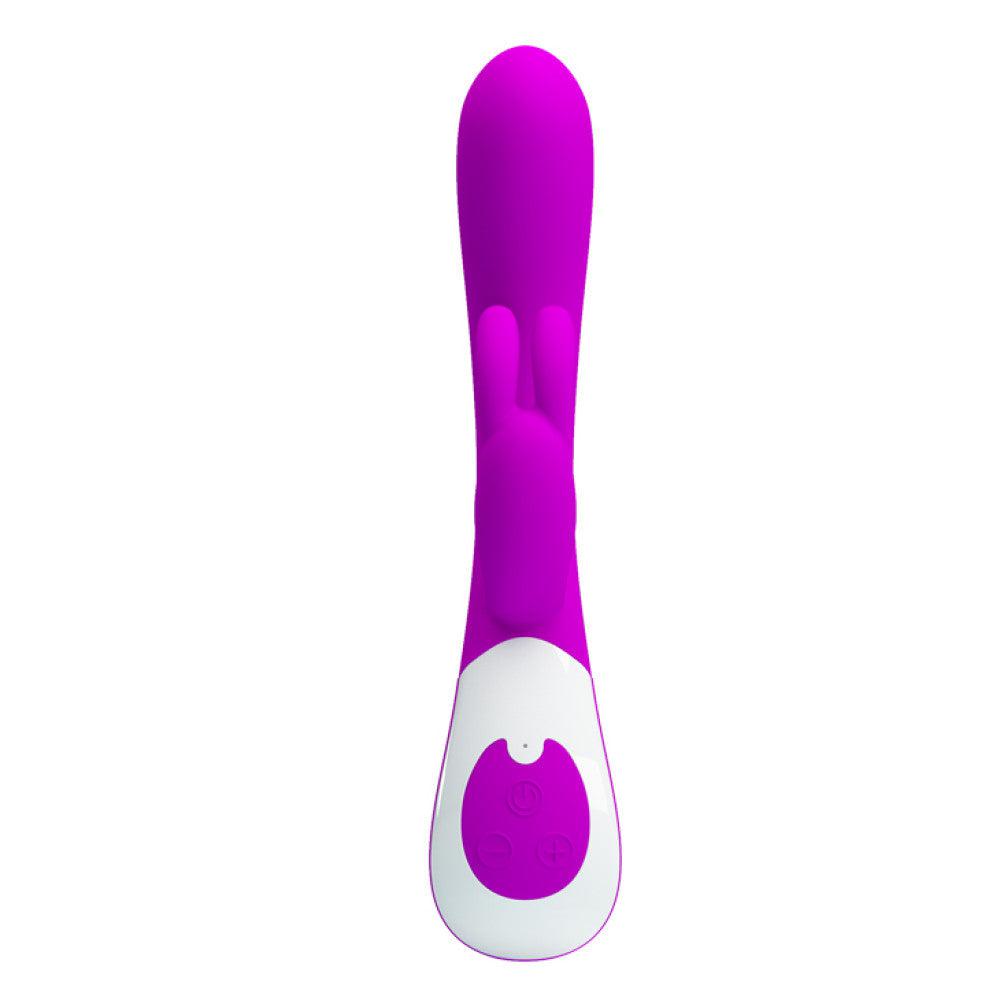Rechargeable rabbit vibrator with two Harlan motors