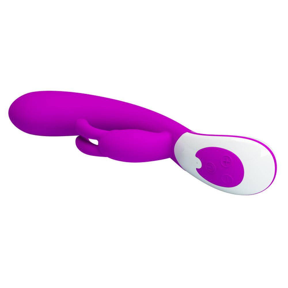 Rechargeable rabbit vibrator with two Harlan motors