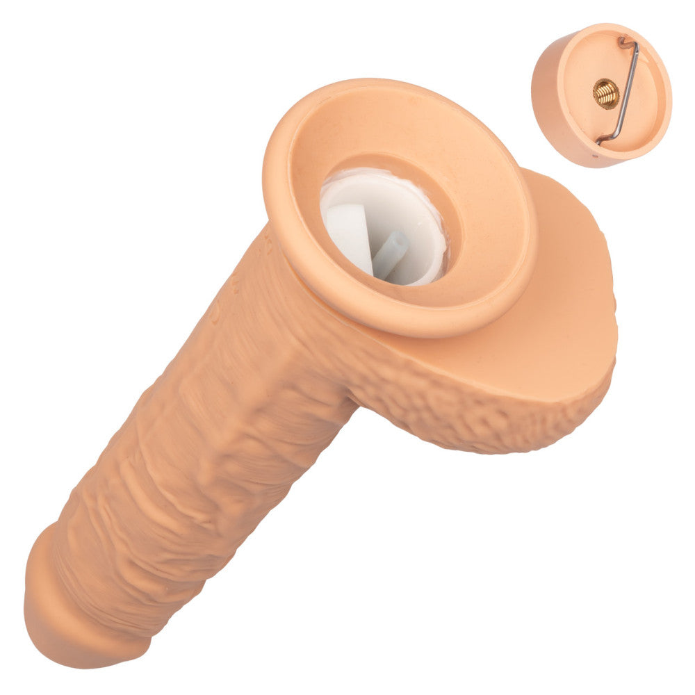 Squirting Fuck Stick Rechargeable Silicone Vibrating & Ejaculation Dildo