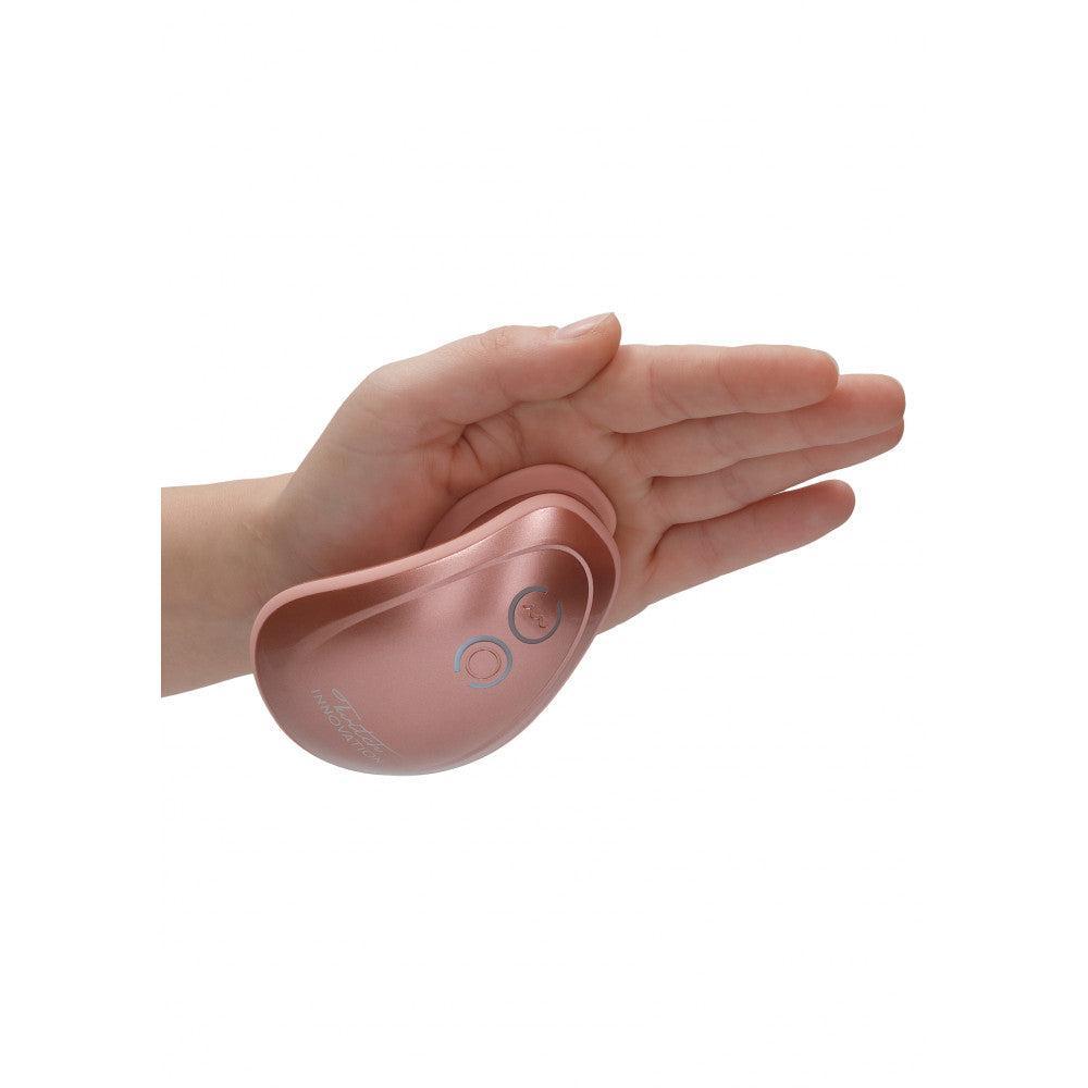 Rechargeable suction hands-free clitoral stimulator Twitch pink