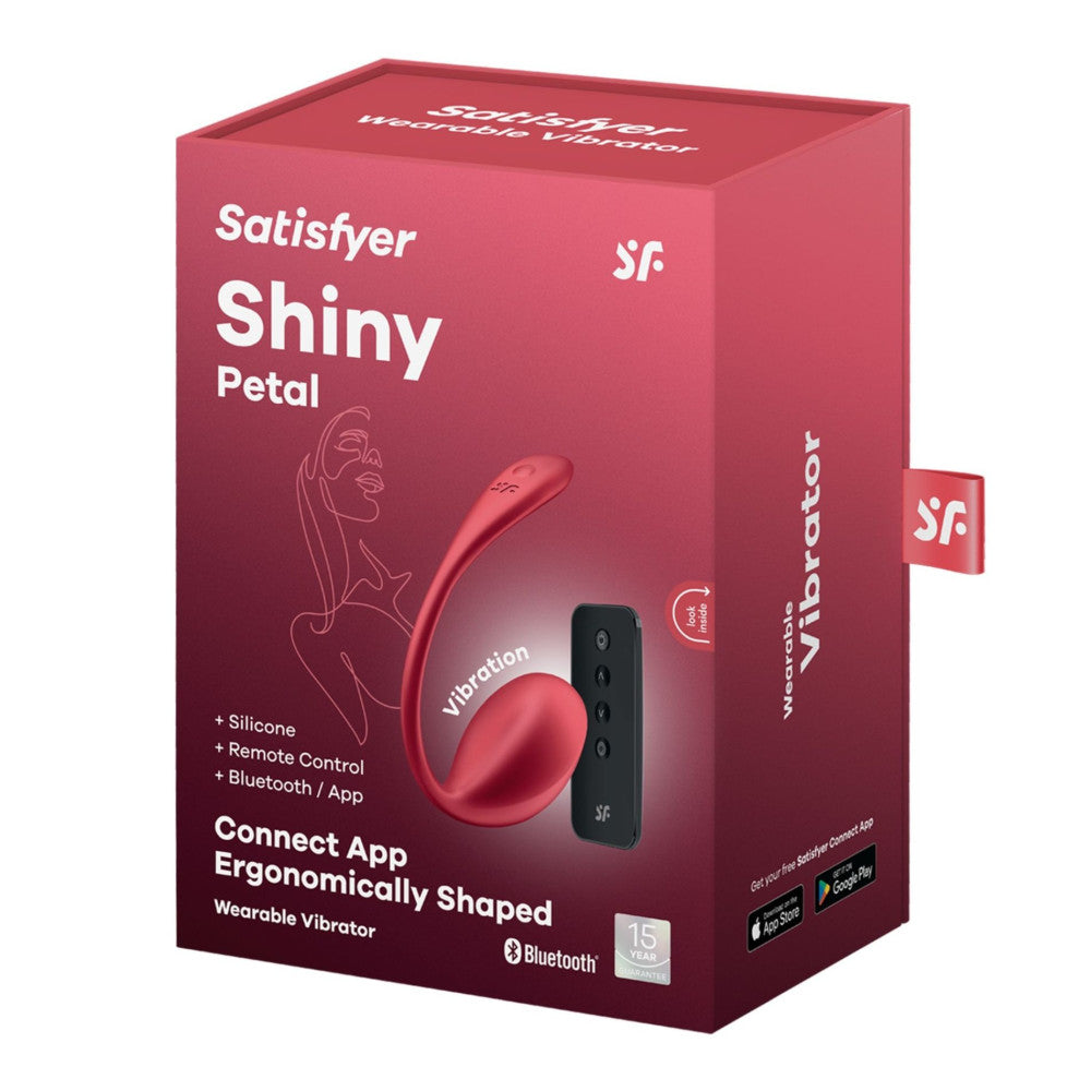 Satisfyer Shiny Petal Rechargeable Vibrating Egg with App
