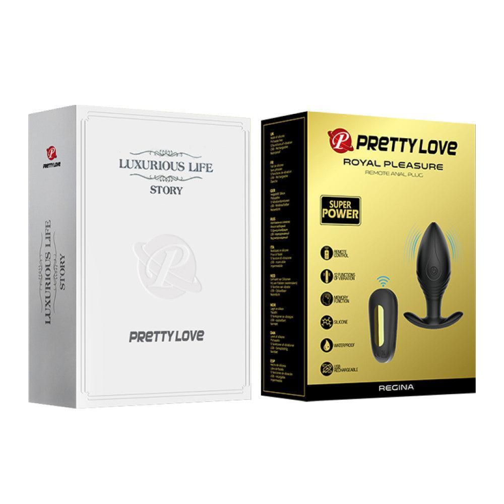 Regina Powerful Vibrating Butt Plug with Remote