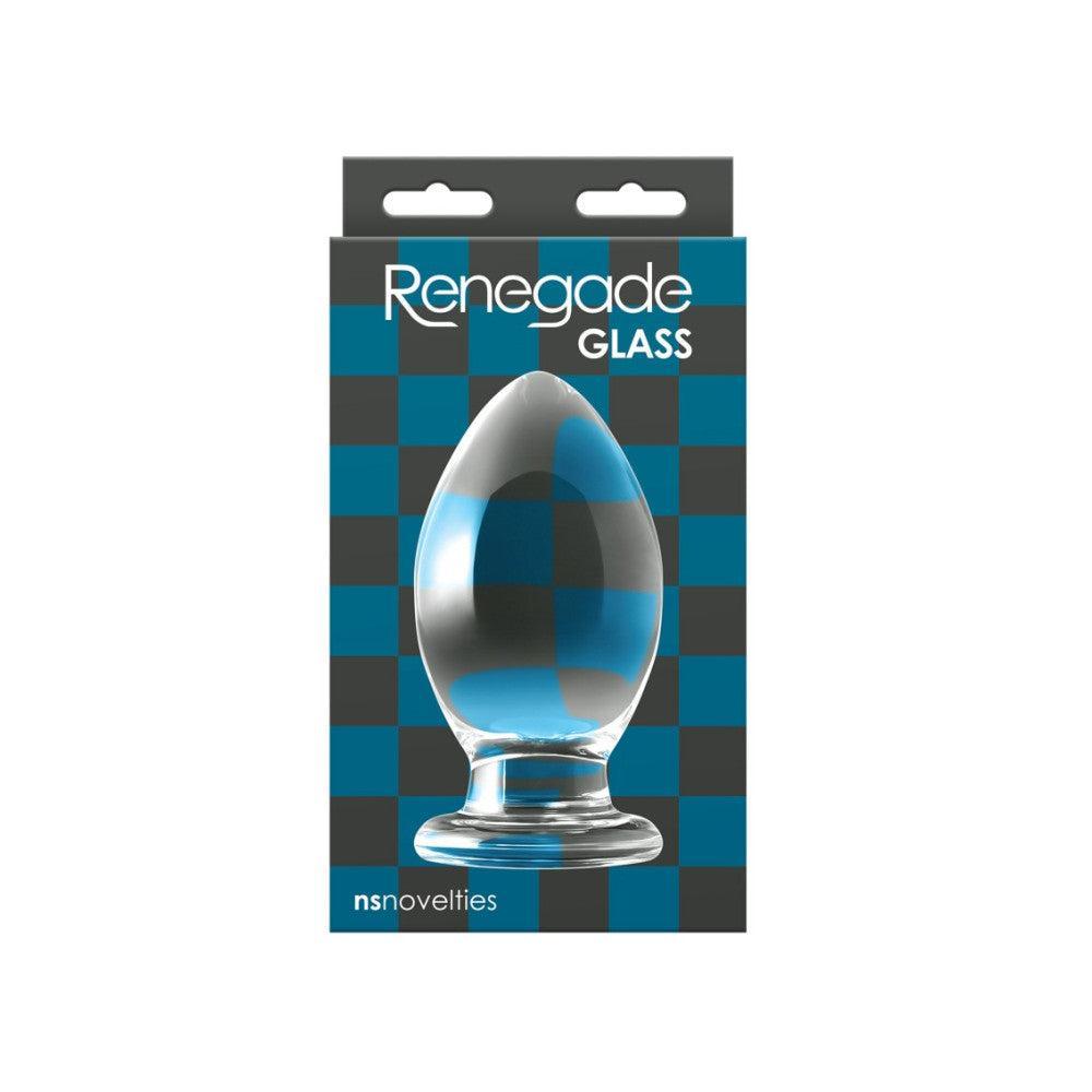 Renegade Bishop Glass Butt Plug