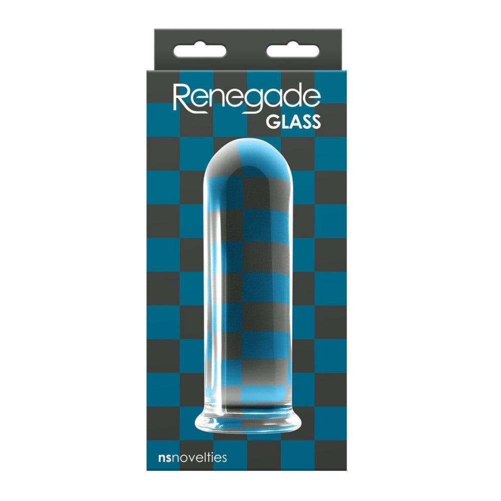 Renegade Rook Glass Anal Dildo