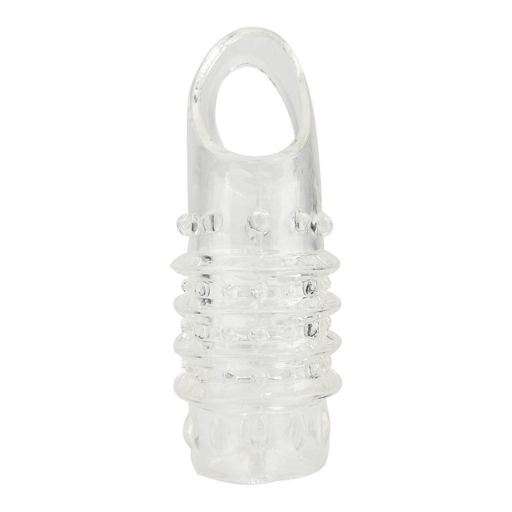 Rev Textured Penis Sleeve with Front Opening