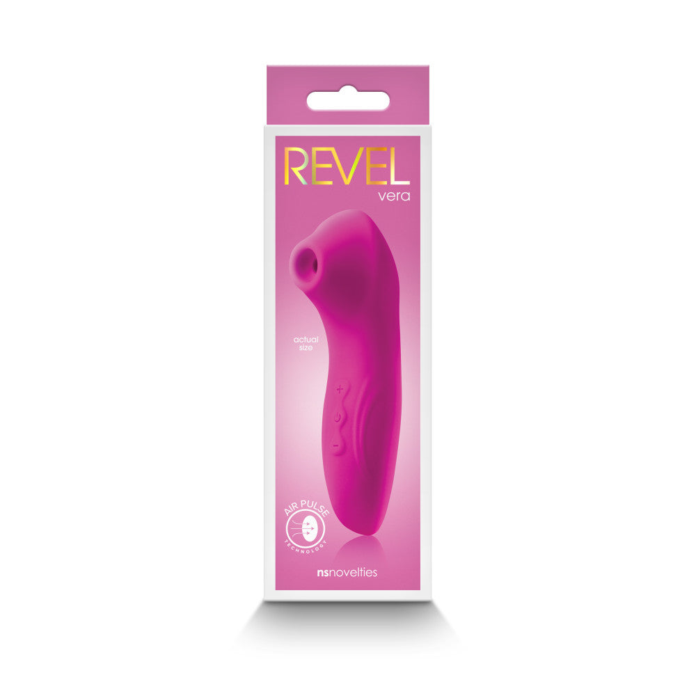 Revel Vera Rechargeable Silicone Clitoris Stimulator Pink
