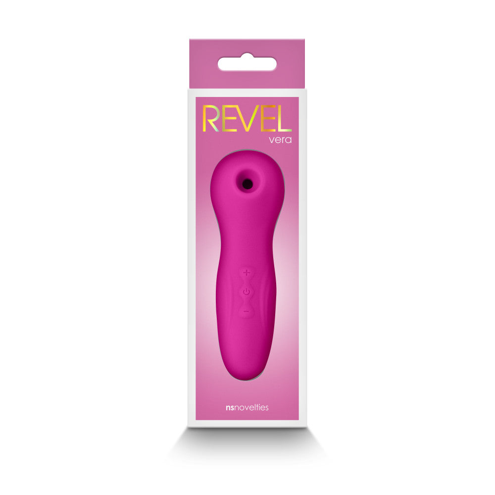 Revel Vera Rechargeable Silicone Clitoris Stimulator Pink