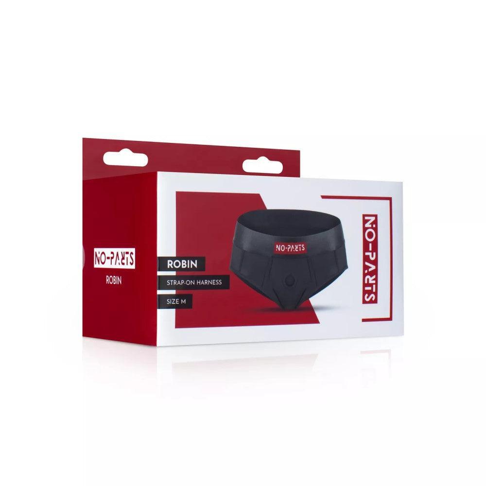 Robin Strap-on Belt Briefs Size M