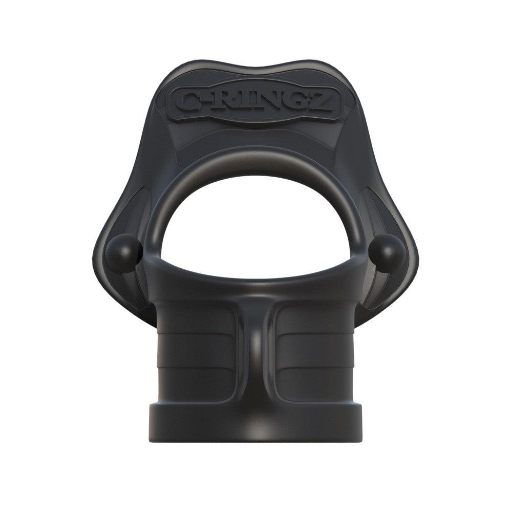 Rock Hard Ball Stretcher Double Cock Ring