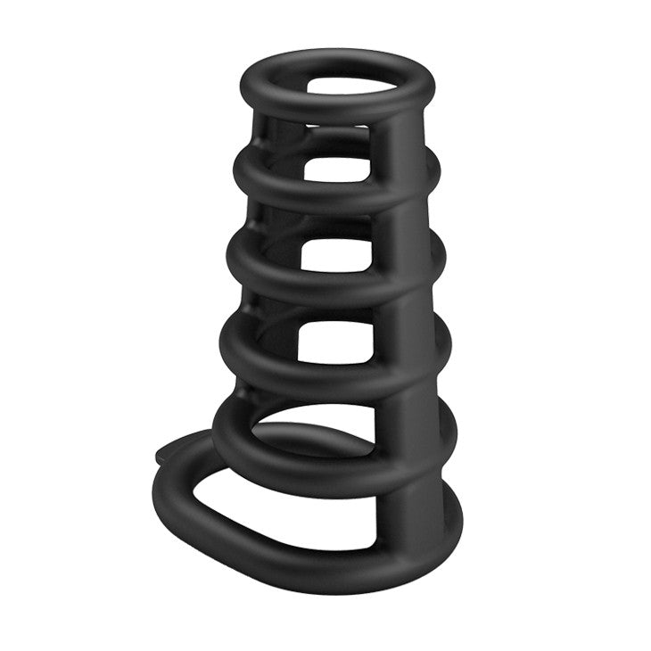 Rodrigo Chastity Silicone Cock Ring Cage