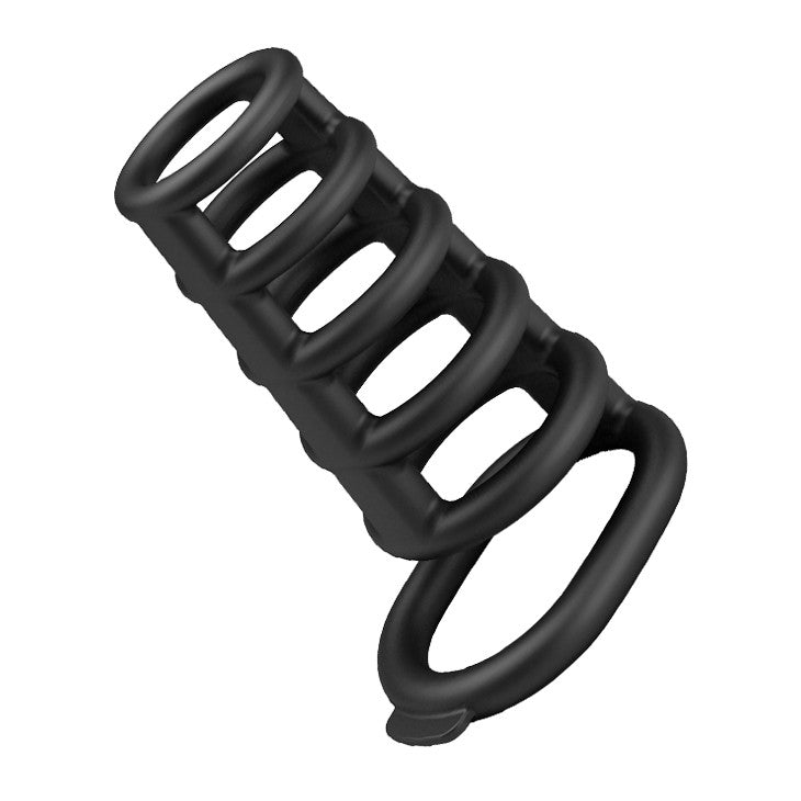 Rodrigo Chastity Silicone Cock Ring Cage