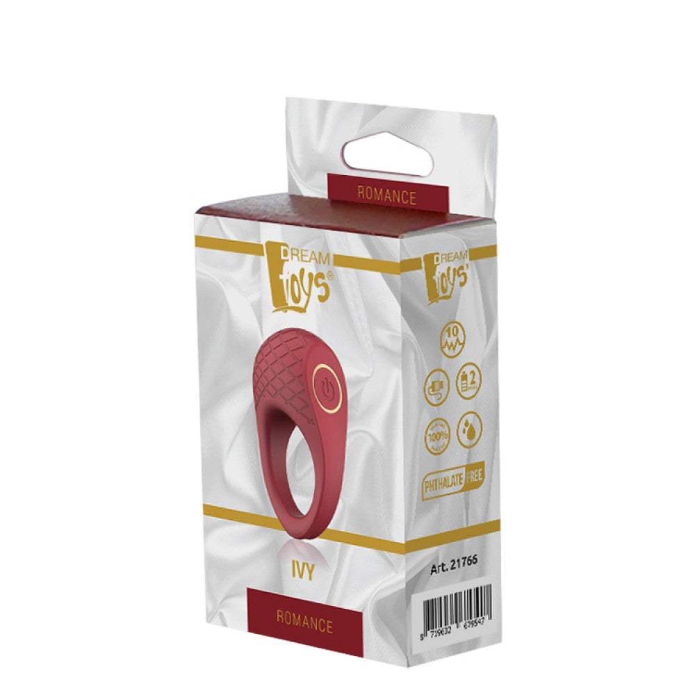Romance Ivy Silicone Rechargeable Vibrating Cock Ring