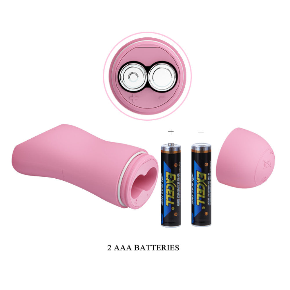 Romantic Wave Vibrating Nipple Clips with Electric Shock Function