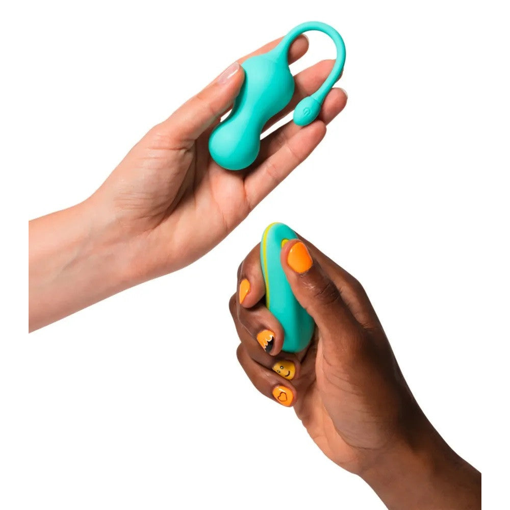 Romp Cello Remote Control Rechargeable Silicone Vibro Egg